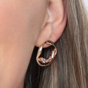 Paparazzi Jewelry Accessories -Imperfect Illumination - Multi Earrings - Vintage